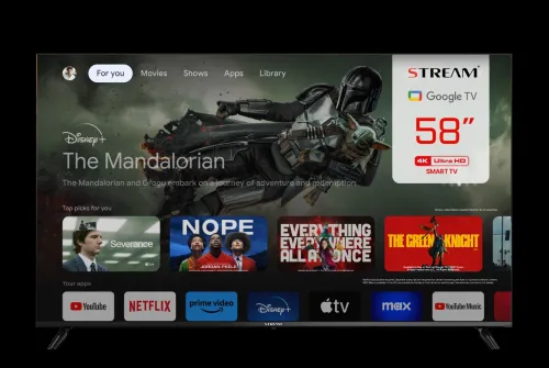 TELEVISEUR STREAM GOOGLE TV 58" 4K UHD S 58GTU4 