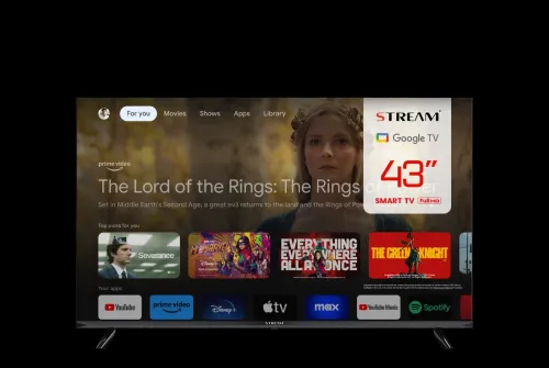 TELEVISEUR STREAM 43" FULL HD GOOGLE TV HDR10 / CASH ET FACILITÉ