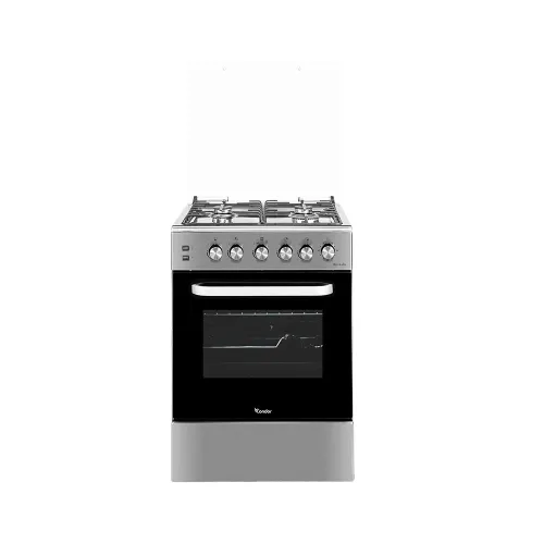 CUISINIÈRE CONDOR RAVIOLLA 4 FEUX INOX AVEC FOUR VENTILÉ ET CATALYSÉ / CASH ET FACILITÉ