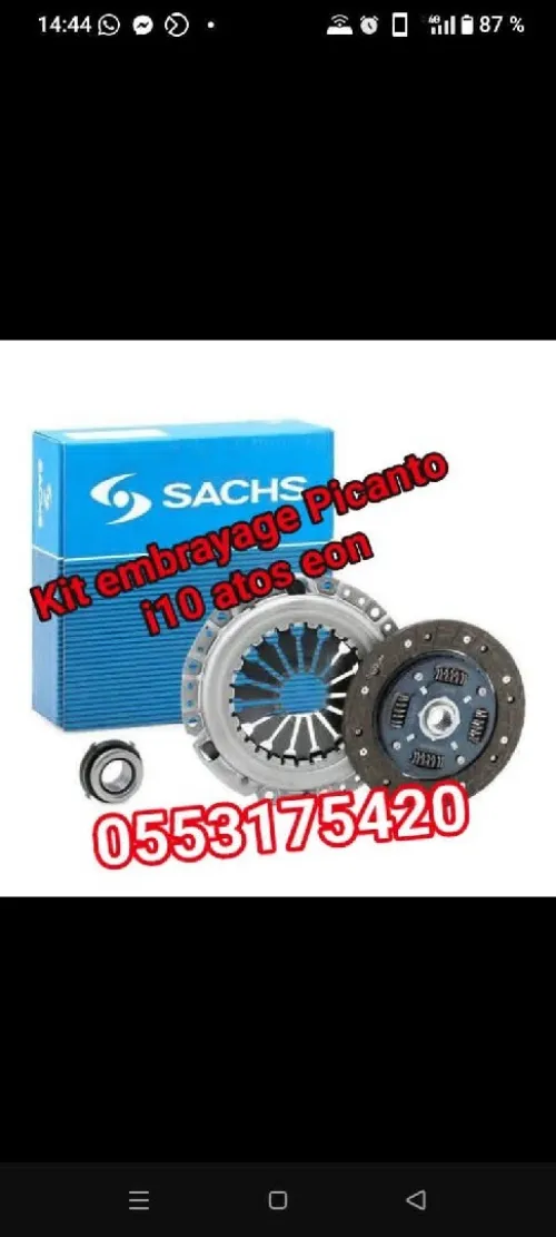 Kit embrayage Picanto 