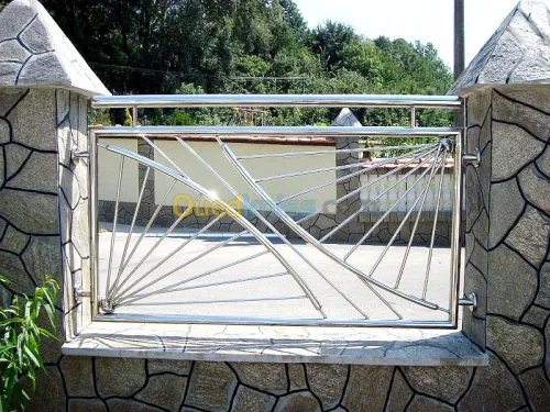 Travaux en inox : Rampes, garde-corps