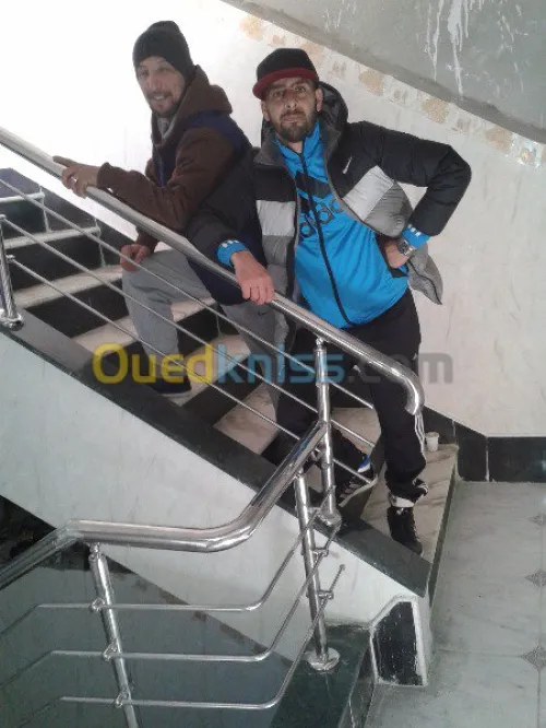 Travaux en inox : Rampes, garde-corps