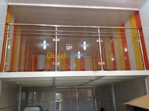 Travaux en inox : Rampes, garde-corps