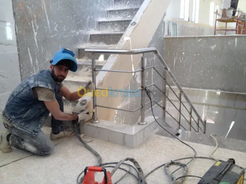 Travaux en inox : Rampes, garde-corps