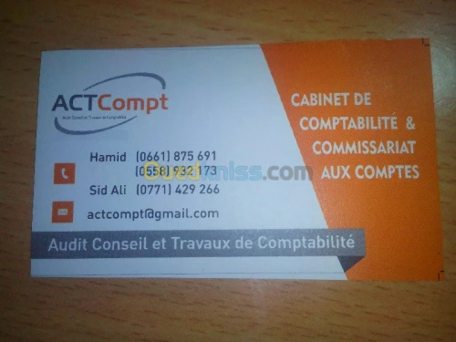 comptabilité & commissariat aux compte