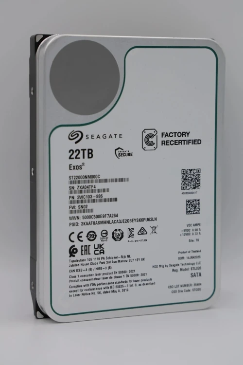 HDD 3.5'' Seagate Exos 22 TB