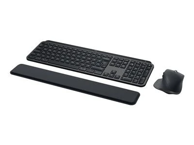 Combo Logitech MX KEYS S - Clavier + Souris MX Keys S Sans Fil avec Repose poignets - Azerty -