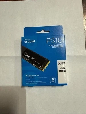 SSD Crucial P310 500 Gb NVMe Gen 4x4 6600MB/s