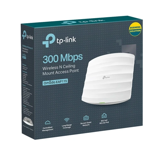 POINT D'ACCES PLAFONNIER TP-LINK EAP115 Wi-Fi 4 N300