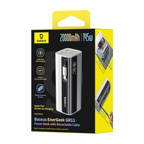 Power Bank baseus 20 000mAh 145w