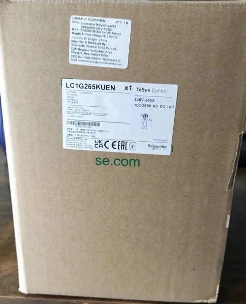 Contacteur SCHNEIDER LC1G 265A BAB EZZOUAR