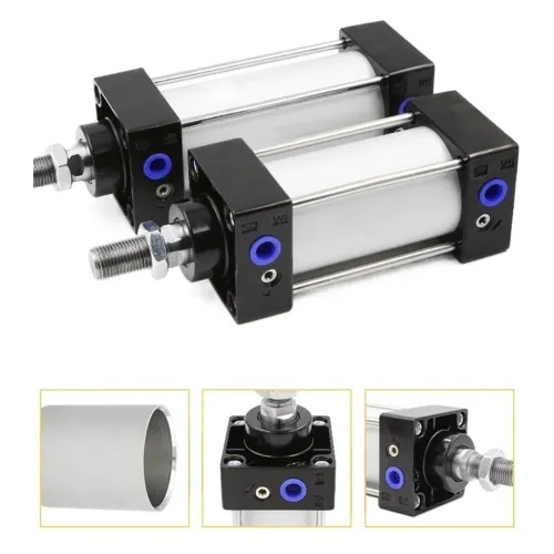 VERIN - VERIN PNEUMATIQUE - vérin compact - vérin carré - vérin de guidage - PNEUMATIQUE