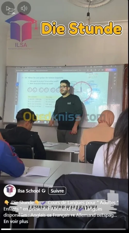 Ecole de langues Anglais Français Allemand Espagnol Italien Turc Russe Chinois TOEFL IELTS TCF DALF