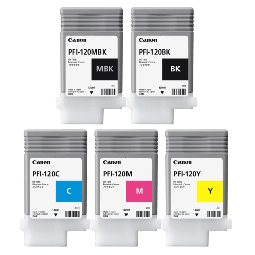pack des cartouches Canon ORIGINAL PFI-120 pour traceur canon TM300