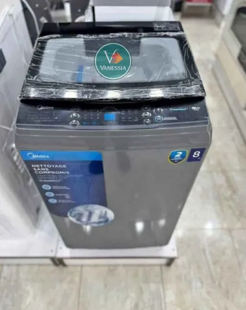 Machine à laver 8kg automatique midea la top