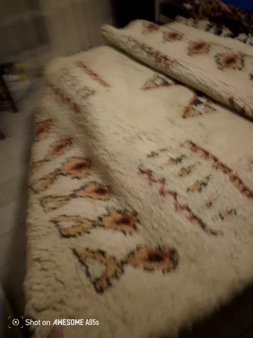 Tapis en pure laine