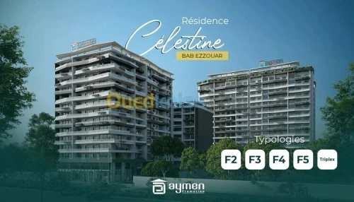 Vente Appartement F2 F3 F4 Alger Bab ezzouar
