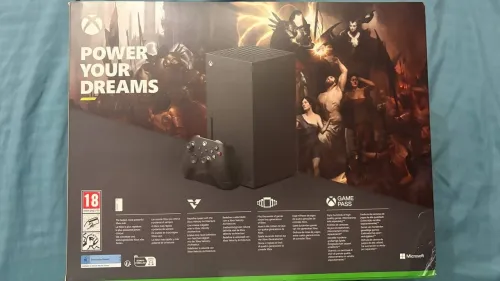 XBOX SERIES X 1tb avec la boite