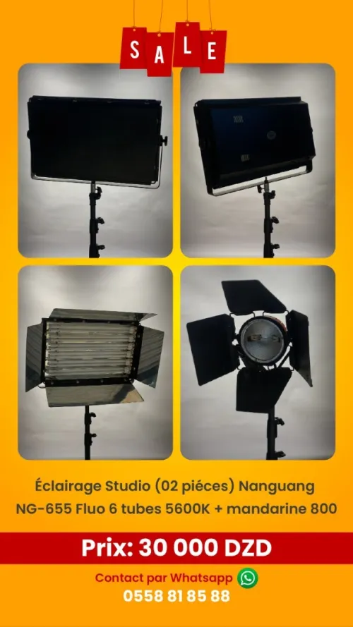 02 NANGUANG NG-330A + 01 Mandarine 800w