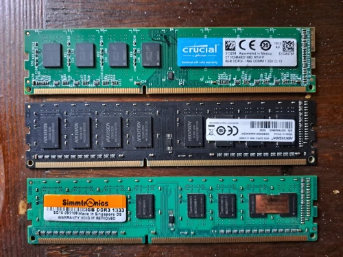 RAM DDR3 - DDR3L 2GB 4GB 8GB
