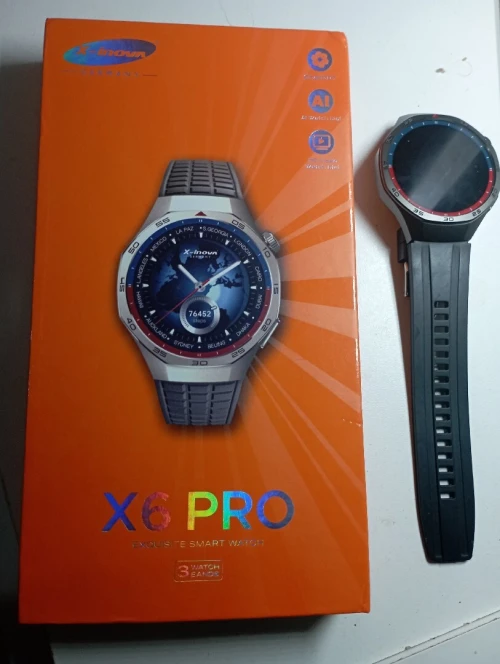 ساعة يد x6 pro