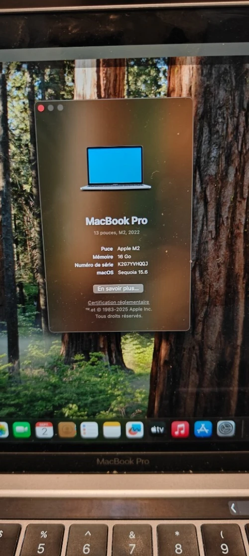 Macbook Pro M2 2022 16/512