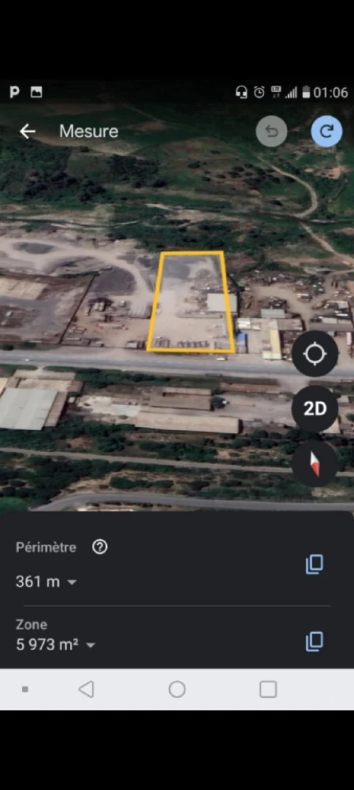 Vente Terrain Bouira Aomar