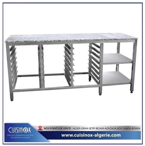 TABLE INOX ET MEUBLE INOX