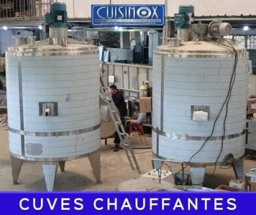 CUVE CHAUFANTE EN INOX