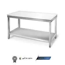table de travail en inox 430 ; 304 ; 316 طاولة عمل من الفولاذ المقاوم للصدأ