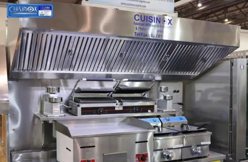 hotte en inox