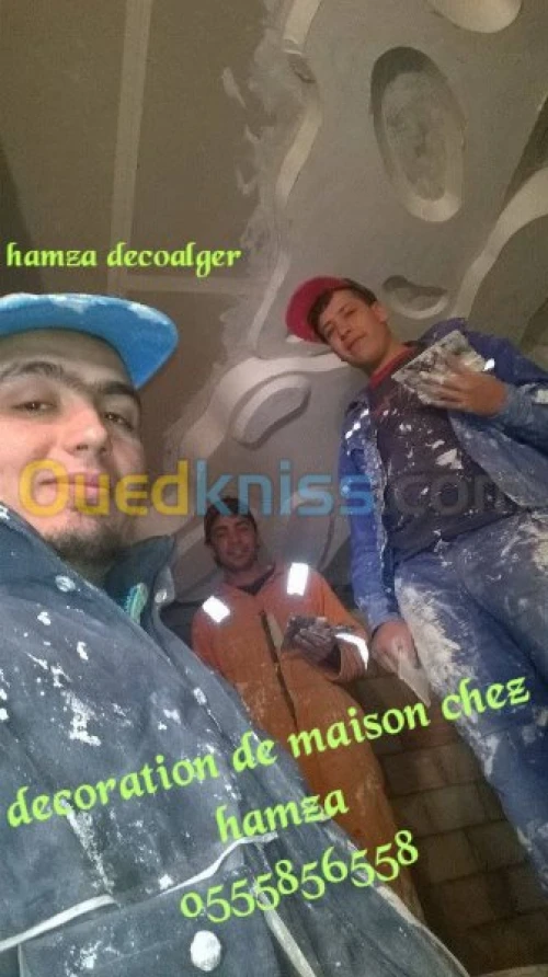 travaux de construction avec decore