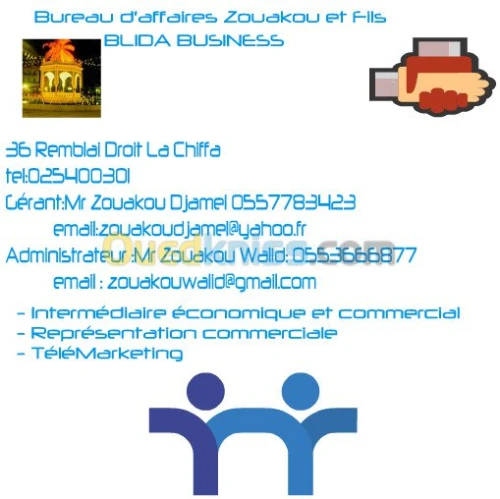 représentation commerciale , intermédi