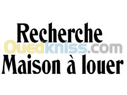 Cherche location Villa Oran Oran