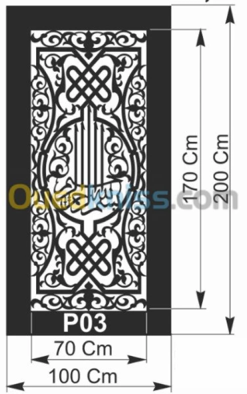 découpage numérique tôles e decoration