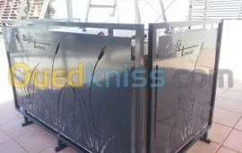 découpage numérique tôles e decoration