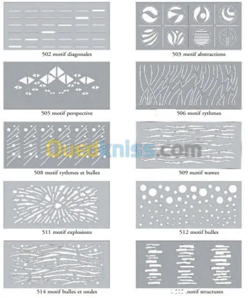 découpage numérique tôles e decoration