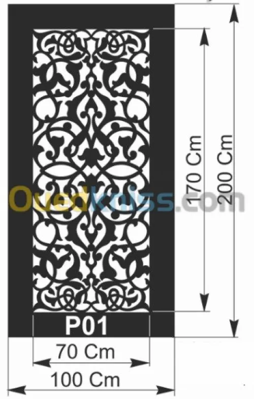 découpage numérique tôles e decoration