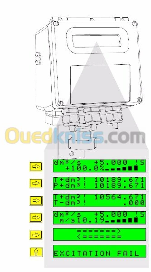 INSTRUMENTS DE MESURE,DEBIMETRE ELECT