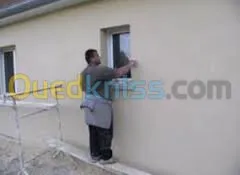 traitement de façade monocouche