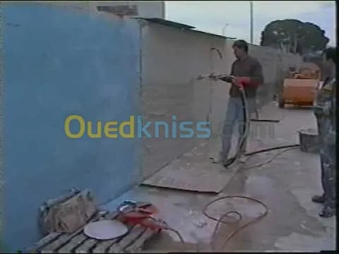 traitement de façade monocouche