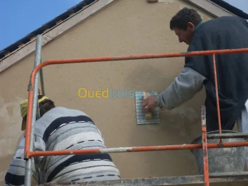 traitement de façade monocouche