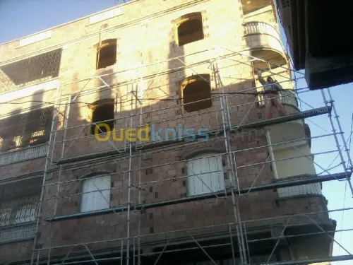 traitement de façade monocouche