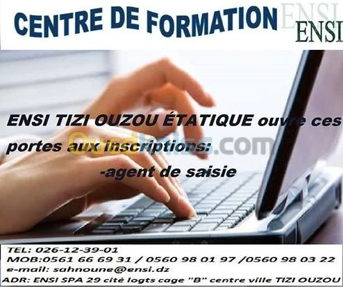 ENSI CENTRE DE FORMATION 