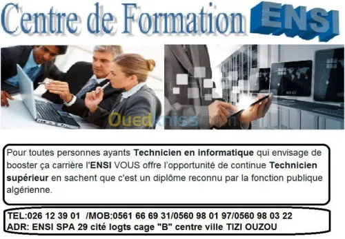 ENSI CENTRE DE FORMATION 