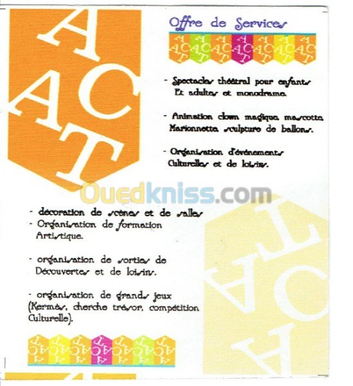 Offre de Services ACAT