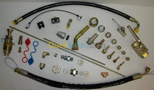 Confection  de flexible hydraulique