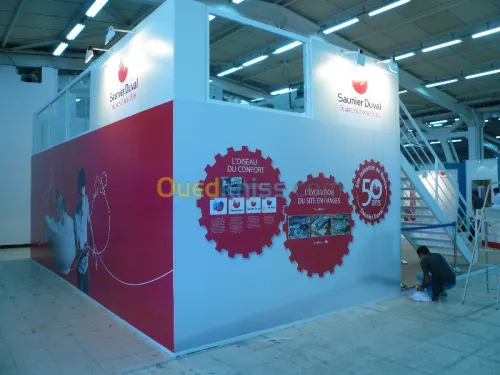 Réalisation et Aménagements des stands