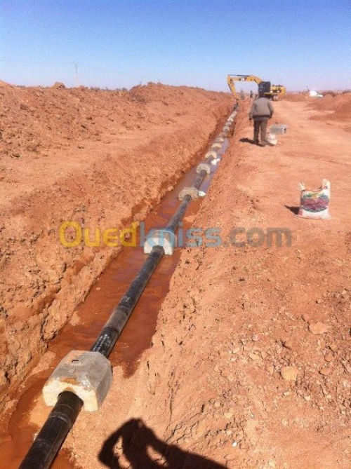 Terrassement, Excavation, Pipeline 