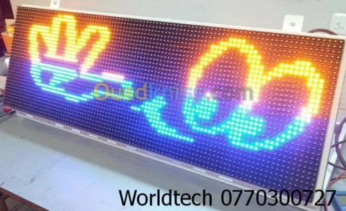 FABRICATION DES AFFICHEURES A LED